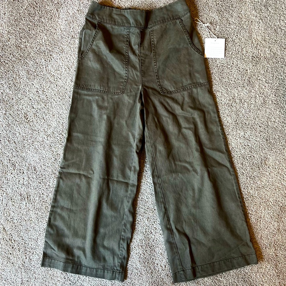 Nicole Miller Wide Leg Crop pant